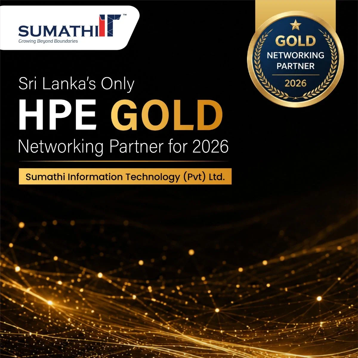 SIT HPE GOLD NETWORKING PARTNER 2026